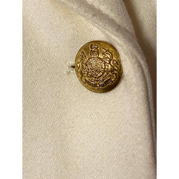 Double-Breasted Wool Blend Coat - Picture 3 of 12